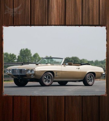 Металлическая табличка Pontiac Firebird 400 Convertible